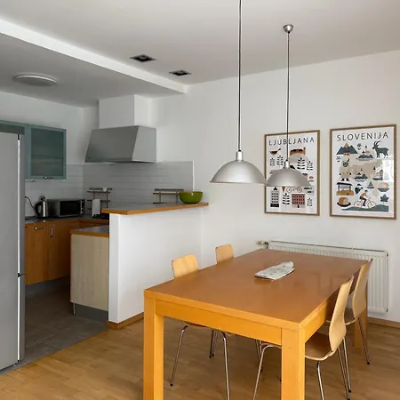 Daire Nest - Terrace & Free Parking Ljubljana