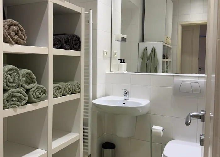 شقة Nest - Terrace & Free Parking